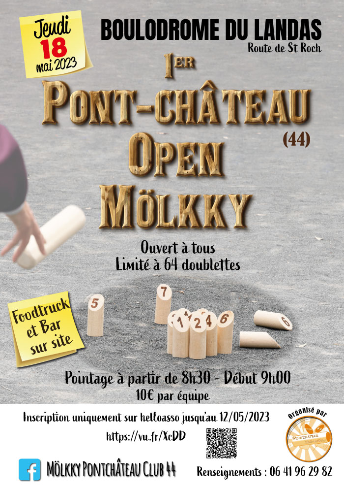 POM (Pont-Château Open Mölkky)