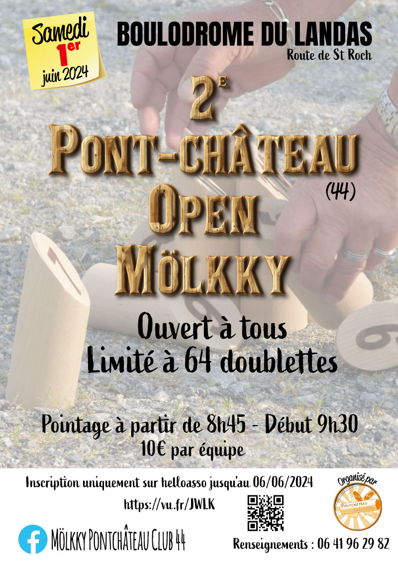 POM (Pont-Château Open Mölkky)