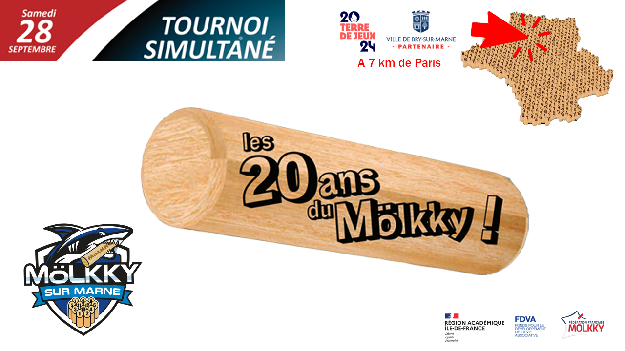 Tournoi des 20 ans du Mölkky - Bry-sur-Marne