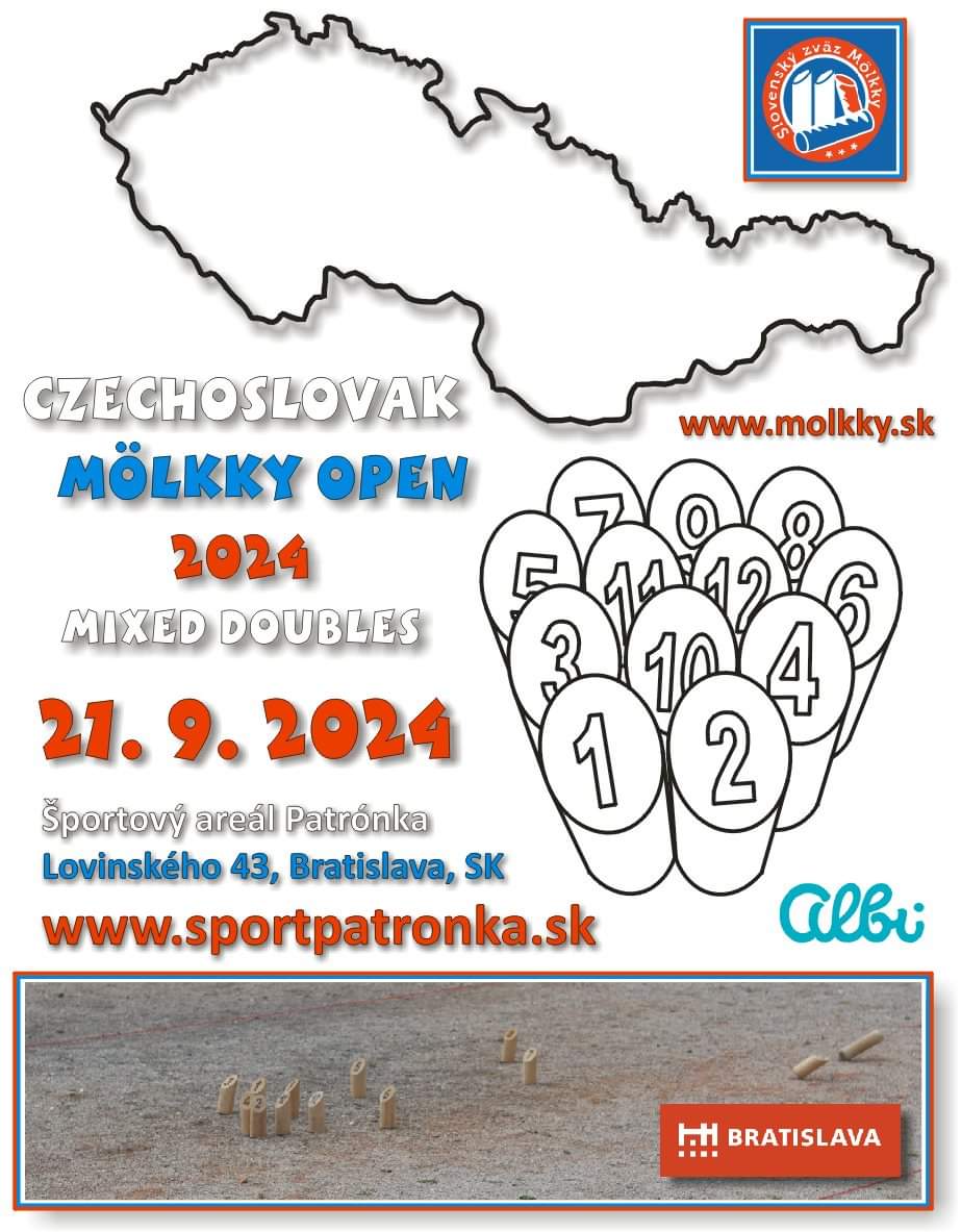 Czechoslovak Mölkky Open - Mixed Doubles