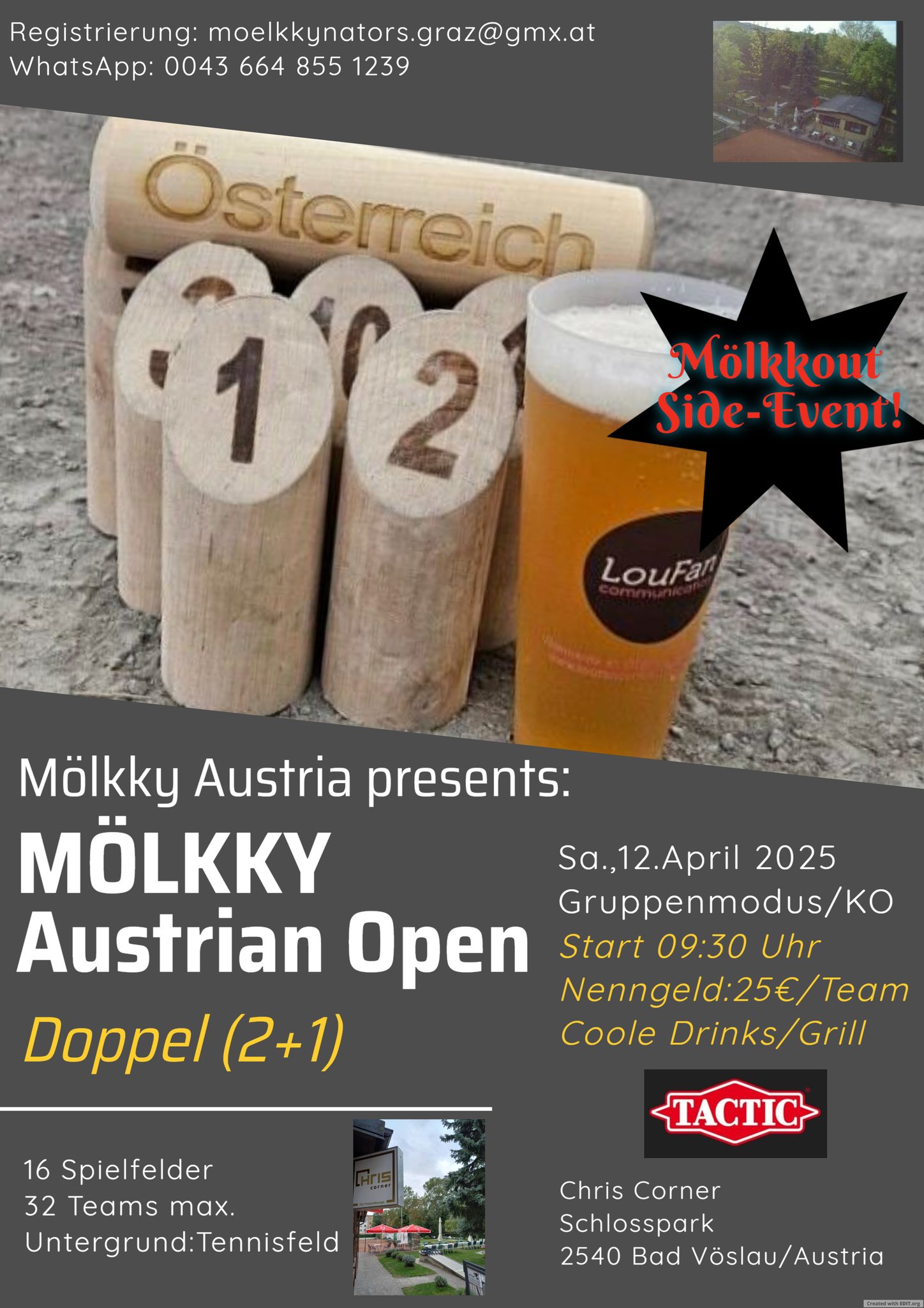 Österreichische Mölkky Meisterschaft - Outdoor